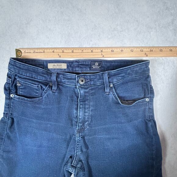 ADRIANO GOLDSCHMIED Womens 30RThe Middi Mid-Rise Legging  Made in USA Jeans - Picture 8 of 11